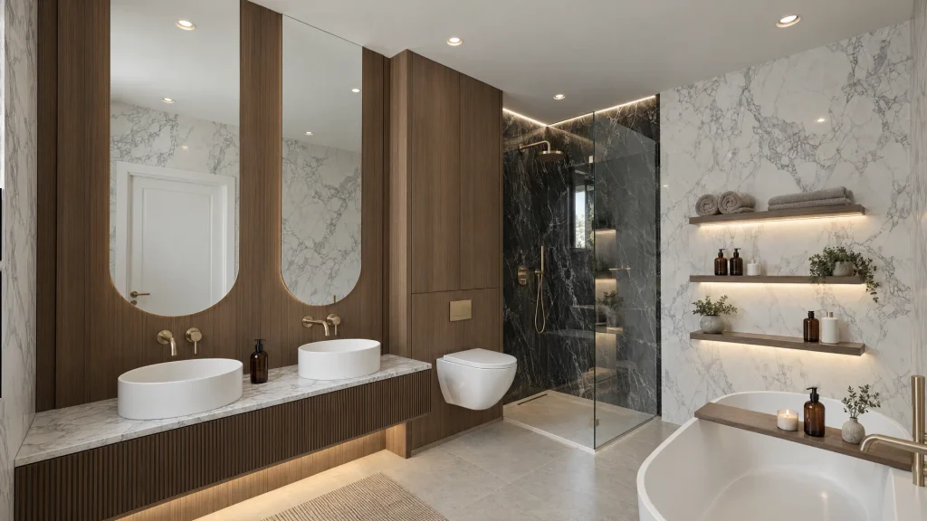 Salle de bains – appartement E1