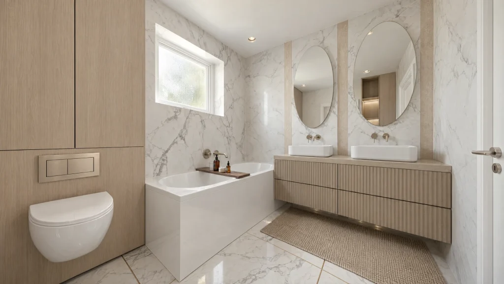 Salle de bains – appartement E2