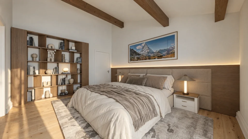 Chambre parentale – appartement E3