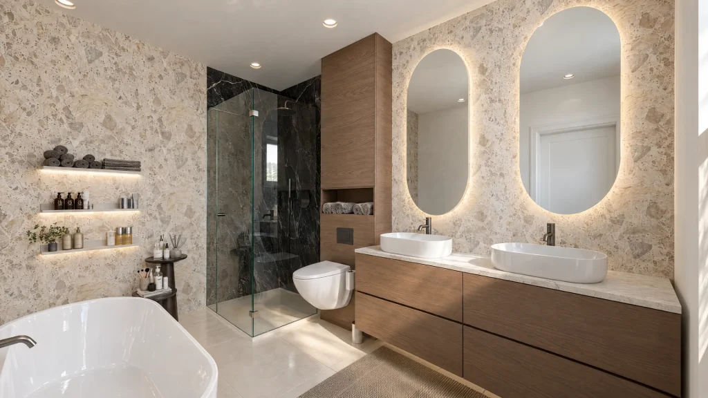 Salle de bains – appartement O1